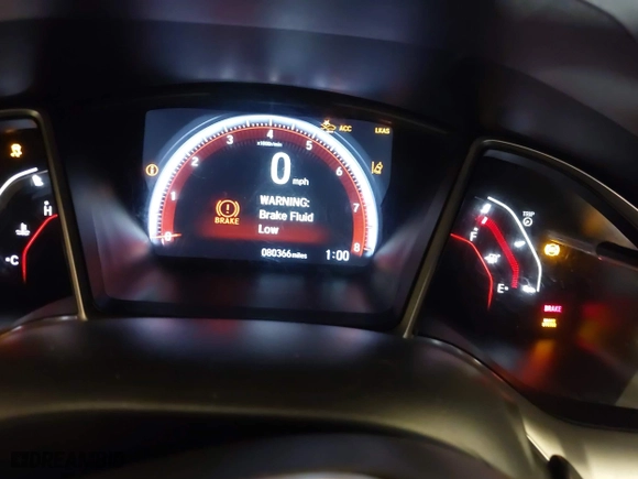 2019 Honda Civic Sedan Sport with VIN 2HGFC2F84KH576619, listed as a IAAI auction lot 41556739 with 80,366 mi miles. Bid and sale history available at carsss.com. Image 7.