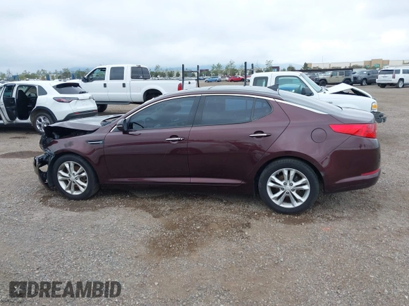 2012 Kia Optima EX with VIN 5XXGN4A76CG024213, listed as a IAAI auction lot 41871583 with 194,168 mi miles and . Bid and sale history available at carsss.com. Image 14.