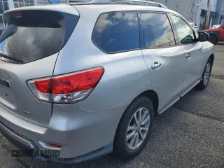 2016 Nissan Pathfinder SV with VIN 5N1AR2MM4GC64869, listed as a Copart auction lot 55058315 with 91,118 mi miles and Clean Title. Bid and sale history available at carsss.com. Image 4.