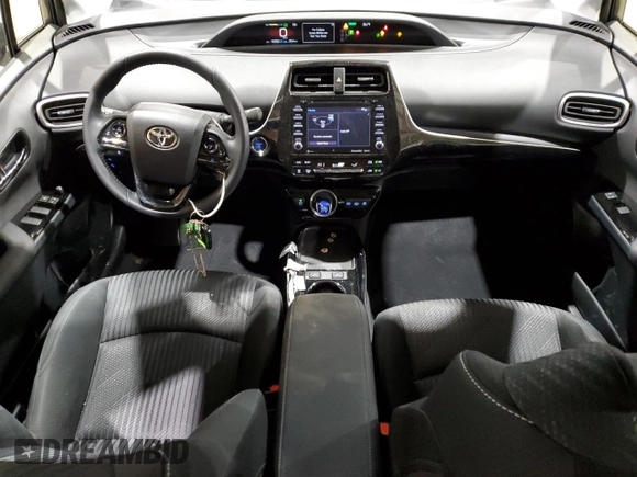 2022 Toyota Prius LE with VIN JTDKAMFP9N3210281, listed as a Copart auction lot 43341595 with 10,502 mi miles and Salvage title. Bid and sale history available at DreamBid. Image 8.