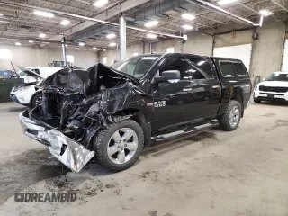 2017 Ram 1500 Big Horn with VIN 3C6RR7LT7HG735682, listed as a Copart auction lot 60459335 with 118,734 mi miles and Salvage title. Bid and sale history available at DreamBid. Image 1.