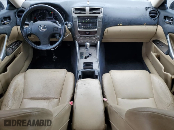 2008 Lexus IS 250 z VIN JTHBK262X85057164, wystawiony jako Copart lot #58769375 z przebiegiem 218 708 mil mil oraz Tytuł czysty. Historia ofert i sprzedaży dostępna na DreamBid. Obrazek 8.