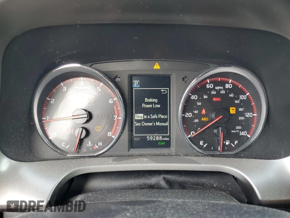 2016 Toyota RAV4 SE with VIN 2T3JFREV9GW453907, listed as a Copart auction lot 60438385 with 59,288 mi miles and Salvage title. Bid and sale history available at DreamBid. Image 9.
