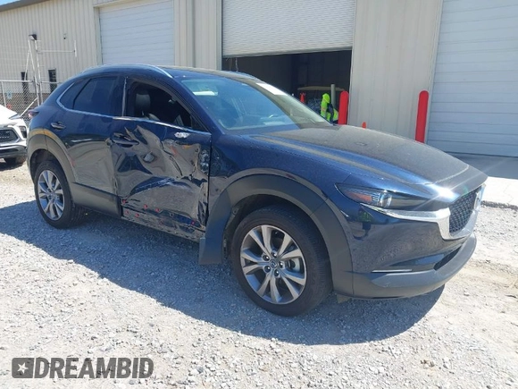 2024 Mazda CX-30 2.5 S Premium Package with VIN 3MVDMBDM7RM654243, listed as a IAAI auction lot 42044783 with 27,936 mi miles. Bid and sale history available at carsss.com. Image 1.