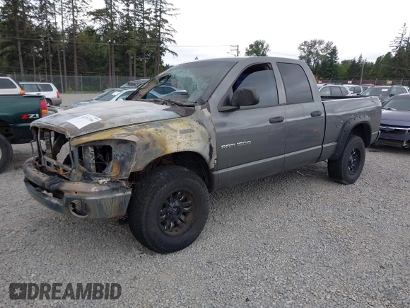 2006 Dodge 1500 SLT with VIN 1D7HU18216S601553, listed as a IAAI auction lot 42257206 with Not provided miles and . Bid and sale history available at DreamBid. Image 2.