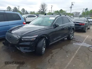 2024 Genesis GV70 Advanced with VIN 5NMMCET11RH002752, listed as a IAAI auction lot 41836183 with 10,376 mi miles and . Bid and sale history available at DreamBid. Image 20.