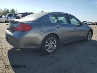 2015 Infiniti Q40 with VIN JN1CV6AR2FM650967, listed as a Copart auction lot 78579284 with 177,292 mi miles and Salvage Title. Bid and sale history available at carsss.com. Image 3.