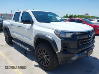2024 Chevrolet Colorado 4WD Trail Boss with VIN 1GCPTEEK9R1161760, listed as a IAAI auction lot 41959105 with 2,516 mi miles and . Bid and sale history available at DreamBid. Image 1.