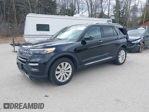 2020 Ford Explorer Limited with VIN 1FMSK8FH7LGA04049, listed as a IAAI auction lot 42052744 with 74,297 mi miles and . Bid and sale history available at DreamBid. Image 2.