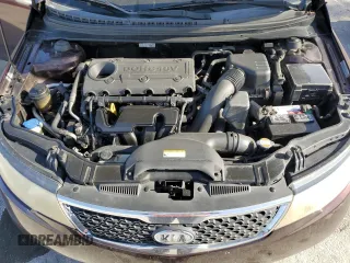2011 Kia Forte LX with VIN KNAFT4A29B5374098, listed as a Copart auction lot 42207755 with 113,745 mi miles and Salvage Title. Bid and sale history available at carsss.com. Image 12.