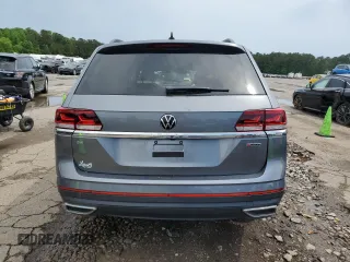 2021 Volkswagen Atlas SE with VIN 1V2LP2CA2MC535889, listed as a Copart auction lot 54493305 with 95,530 mi miles and Salvage title. Bid and sale history available at DreamBid. Image 6.