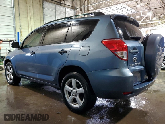 2006 Toyota RAV4 with VIN JTMBK33V165002301, listed as a Copart auction lot 47645385 with 189,702 mi miles and Clean Title. Bid and sale history available at carsss.com. Image 2.
