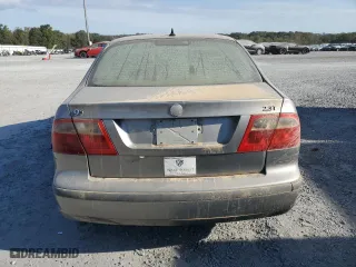 2005 Saab 9-5 Arc with VIN YS3ED49A053501465, listed as a Copart auction lot 75770374 with 0 mi miles and Salvage Title. Bid and sale history available at carsss.com. Image 6.