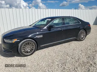 2022 Genesis G90 Ultimate with VIN KMTF54PH1NU095958, listed as a Copart auction lot 72566644 with 32,994 mi miles and Salvage Title. Bid and sale history available at DreamBid. Image 1.