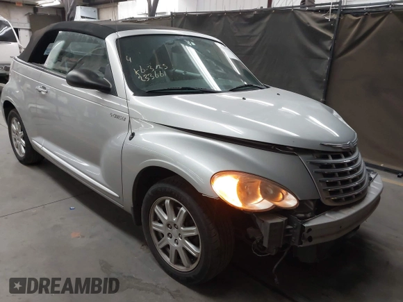 2006 Chrysler PT Cruiser Touring с VIN 3C3JY55X16T233661, выставлен на аукционе IAAI как лот 42492923 с пробегом 107 304 миль миль и . История ставок и продаж доступна на DreamBid. Изображение 1.