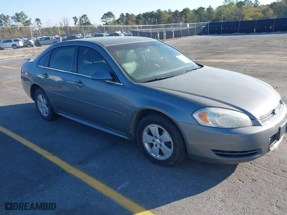 2009 Chevrolet Impala 3.5L LT with VIN 2G1WT57KX91248594, listed as a IAAI auction lot 41902288 with NaN miles. Bid and sale history available at carsss.com. Image 1.