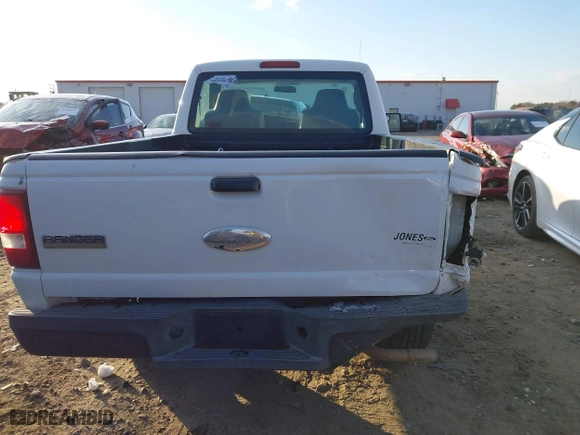 2007 Ford Ranger XL with VIN 1FTYR10D67PA02614, listed as a IAAI auction lot 41416593 with 281,449 mi miles. Bid and sale history available at carsss.com. Image 16.