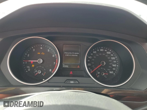 2020 Volkswagen Tiguan SE z VIN 3VV3B7AX2LM035055, wystawiony jako Copart lot #82392284 z przebiegiem 43 302 mil mil oraz Nie do naprawy • Non repairable. Historia ofert i sprzedaży dostępna na DreamBid. Obrazek 9.