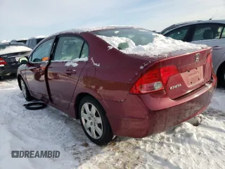 2006 Honda Civic LX z VIN 1HGFA16596L139892, wystawiony jako Copart lot #63172974 z przebiegiem 187 228 mil mil oraz Nie do naprawy • Non repairable. Historia ofert i sprzedaży dostępna na DreamBid. Obrazek 2.