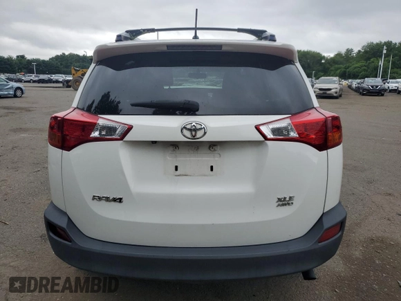 2013 Toyota RAV4 XLE с VIN JTMRFREV4DD018563, выставлен на аукционе Copart как лот 64369795 с пробегом 132 544 миль миль и Списание • Salvage title. История ставок и продаж доступна на DreamBid. Изображение 6.