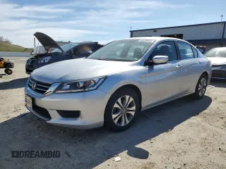2015 Honda Accord Sedan LX with VIN 1HGCR2F33FA203209, listed as a Copart auction lot 54525595 with 146,464 mi miles and Non Repairable. Bid and sale history available at carsss.com. Image 1.