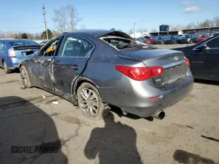 2014 Infiniti Q50 Premium with VIN JN1BV7AR5EM691514, listed as a Copart auction lot 47985465 with 119,821 mi miles and Salvage Title. Bid and sale history available at DreamBid. Image 2.