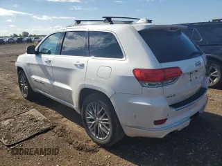 2017 Jeep Grand Cherokee Summit with VIN 1C4RJFJT9HC736624, listed as a Copart auction lot 62197245 with 217,469 mi miles and Salvage title. Bid and sale history available at DreamBid. Image 2.