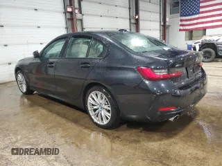 2023 BMW 3 Series 330e xDrive with VIN 3MW39FS08P8C88897, listed as a Copart auction lot 51423425 with 16,163 mi miles and Salvage Title. Bid and sale history available at carsss.com. Image 2.