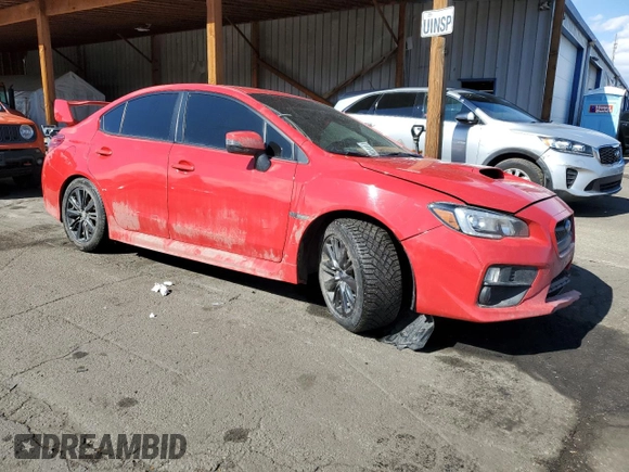 2017 Subaru WRX Limited with VIN JF1VA1L67H9826379, listed as a Copart auction lot 46423175 with 101,538 mi miles and Salvage Title. Bid and sale history available at carsss.com. Image 4.