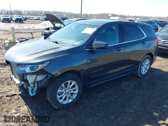 2019 Chevrolet Equinox LT z VIN 2GNAXKEV6K6124145, wystawiony jako IAAI lot #41763497 z przebiegiem 79 264 mil mil oraz . Historia ofert i sprzedaży dostępna na DreamBid. Obrazek 17.