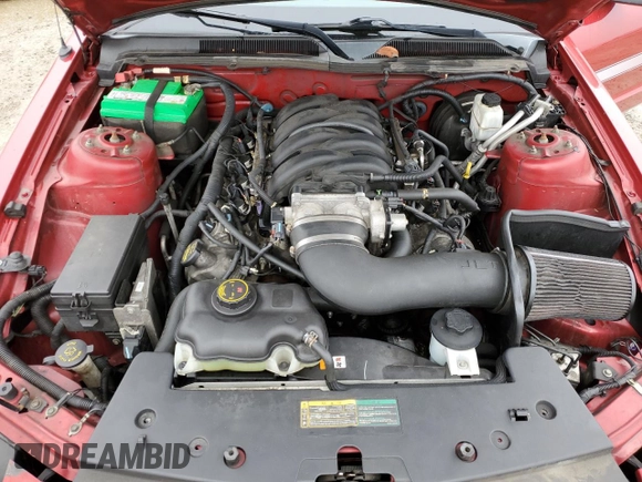 2009 Ford Mustang GT with VIN 1ZVHT85H395116989, listed as a Copart auction lot 44259475 with 98,104 mi miles and Salvage title. Bid and sale history available at DreamBid. Image 11.