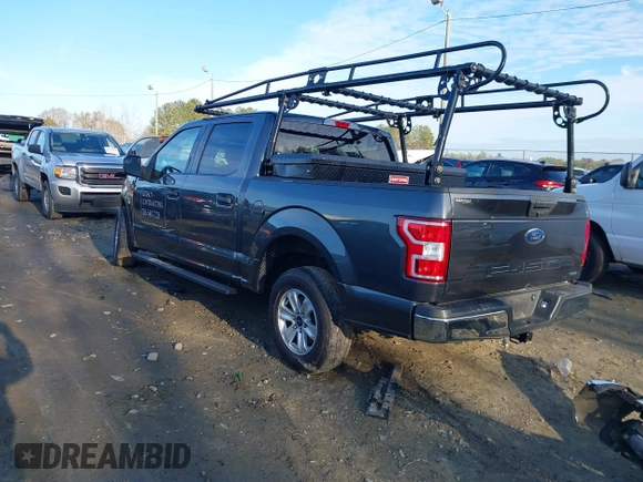 2020 Ford F-150 XL with VIN 1FTEW1C41LFA51212, listed as a IAAI auction lot 41327073 with 1 mi miles. Bid and sale history available at carsss.com. Image 3.