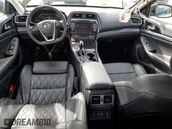 2023 Nissan Maxima Platinum with VIN 1N4AA6FV1PC507737, listed as a Copart auction lot 45712415 with 28,135 mi miles and Salvage title. Bid and sale history available at DreamBid. Image 8.