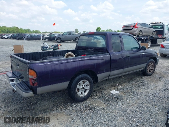 1999 Toyota Tacoma with VIN 4TAVL52N6XZ531014, listed as a IAAI auction lot 42170633 with 308,366 mi miles and . Bid and sale history available at DreamBid. Image 4.