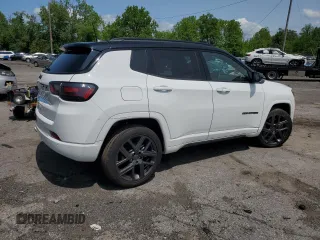 2024 Jeep Compass Limited с VIN 3C4NJDCN8RT146213, выставлен на аукционе Copart как лот 58739705 с пробегом 3 887 миль миль и Списание • Salvage title. История ставок и продаж доступна на DreamBid. Изображение 3.