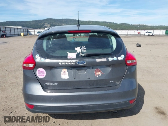 2015 Ford Focus SE with VIN 1FADP3K2XFL306858, listed as a IAAI auction lot 41895767 with 79,566 mi miles. Bid and sale history available at carsss.com. Image 16.
