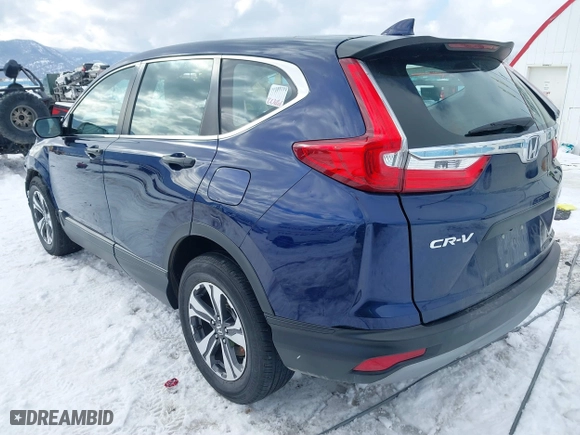 2019 Honda CR-V LX with VIN 5J6RW6H35KL000434, listed as a IAAI auction lot 41568196 with 28,163 mi miles. Bid and sale history available at carsss.com. Image 3.