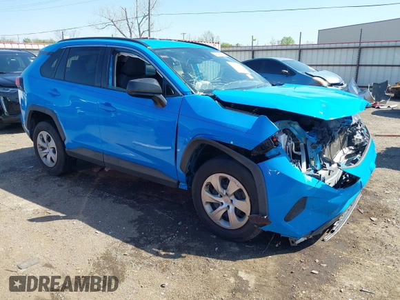 2019 Toyota RAV4 LE with VIN 2T3H1RFV2KW012723, listed as a IAAI auction lot 41973547 with 73,944 mi miles. Bid and sale history available at carsss.com. Image 1.