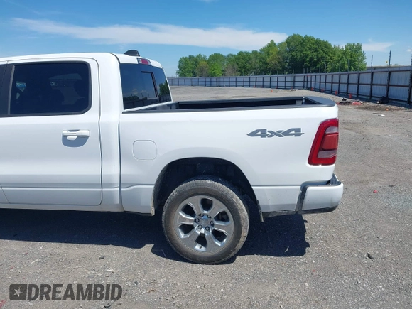 2019 Ram 1500 Big Horn with VIN 1C6SRFFT0KN911008, listed as a IAAI auction lot 42092247 with 72,222 mi miles and . Bid and sale history available at DreamBid. Image 15.