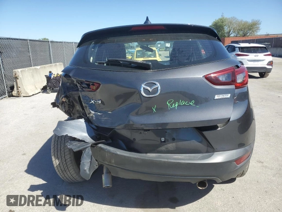 2017 Mazda CX-3 Touring z VIN JM1DKDC73H0172403, wystawiony jako Copart lot #47396355 z przebiegiem 79 865 mil mil oraz Szkoda całkowita • Salvage title. Historia ofert i sprzedaży dostępna na DreamBid. Obrazek 6.