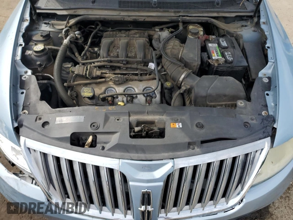 2009 Lincoln MKS with VIN 1LNHM93R59G620803, listed as a Copart auction lot 57283775 with 186,445 mi miles and Salvage title. Bid and sale history available at DreamBid. Image 11.