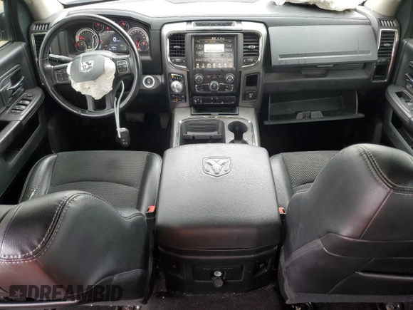 2017 Ram 1500 Sport with VIN 1C6RR7MT2HS536983, listed as a Copart auction lot 58611485 with 208,035 mi miles and Salvage title. Bid and sale history available at DreamBid. Image 8.