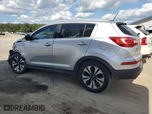 2013 Kia Sportage SX with VIN KNDPCCA65D7382680, listed as a Copart auction lot 74024164 with 150,085 mi miles and Clean Title. Bid and sale history available at carsss.com. Image 2.