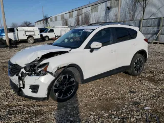 2016 Mazda CX-5 Grand Touring with VIN JM3KE4DY1G0858211, listed as a Copart auction lot 48571375 with 75,896 mi miles and Clean Title. Bid and sale history available at carsss.com. Image 1.