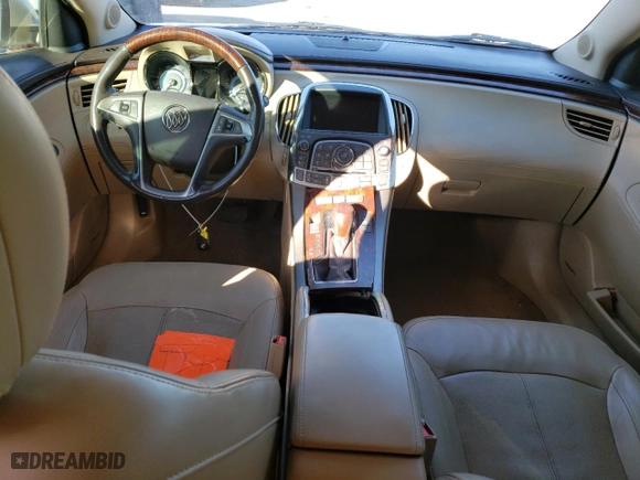 2012 Buick LaCrosse Premium 3 with VIN 1G4GH5E36CF116372, listed as a Copart auction lot 81370234 with 0 mi miles and Salvage Title. Bid and sale history available at carsss.com. Image 8.