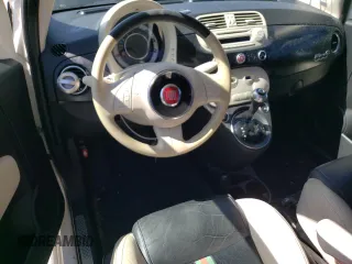 2012 FIAT 500 Gucci with VIN 3C3CFFER4CT271886, listed as a Copart auction lot 47859275 with 104,608 mi miles and Salvage Title. Bid and sale history available at carsss.com. Image 8.