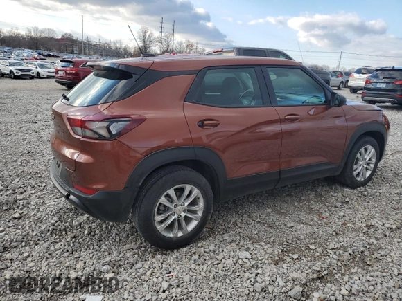 2021 Chevrolet TrailBlazer LS with VIN KL79MMS27MB149918, listed as a Copart auction lot 77096853 with 50,619 mi miles and . Bid and sale history available at DreamBid. Image 3.