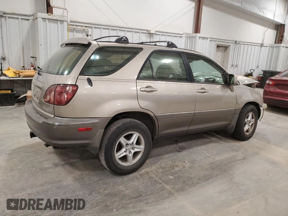 1999 Lexus RX 300 Luxury SUV with VIN JT6HF10U5X0079211, listed as a Copart auction lot 88151925 with 0 mi miles and Non Repairable. Bid and sale history available at carsss.com. Image 3.