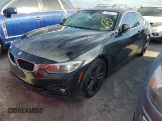 2018 BMW 4 Series 430i with VIN WBA4W3C54JAB87165, listed as a Copart auction lot 76205724 with 62,952 mi miles and Non Repairable. Bid and sale history available at DreamBid. Image 1.