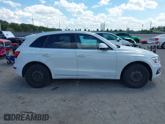 2015 Audi Q5 Premium Plus with VIN WA1LFAFP9FA116669, listed as a IAAI auction lot 41907893 with 115,638 mi miles and . Bid and sale history available at DreamBid. Image 14.